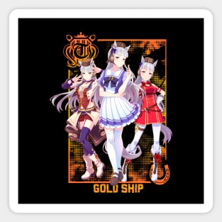 Gold Ship (Uma Musume) Magnet
